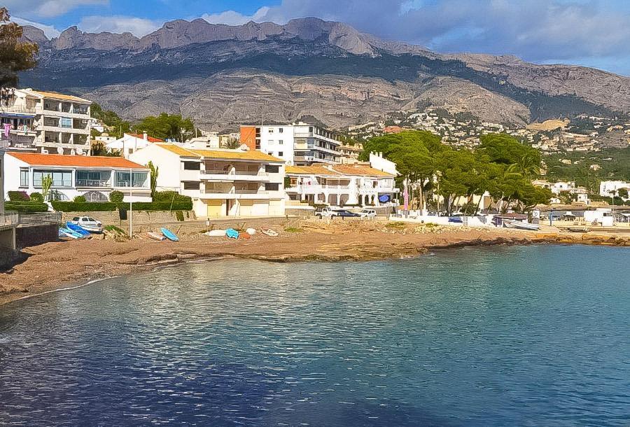 Apartamento Primera Linea Con Acceso Privado A La Playa Altea Buitenkant foto