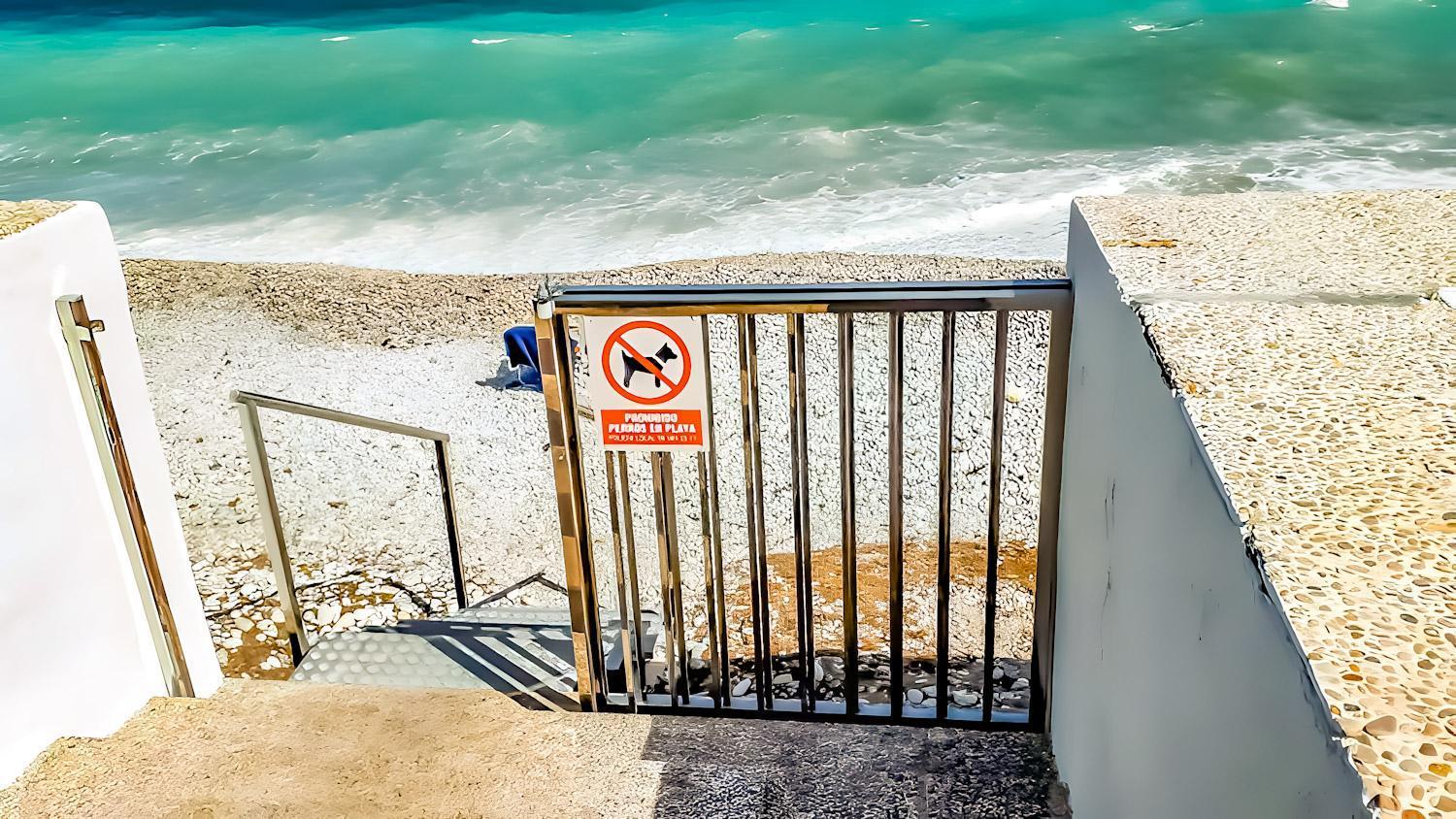 Apartamento Primera Linea Con Acceso Privado A La Playa Altea Buitenkant foto