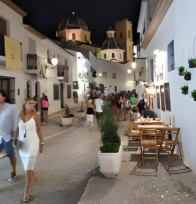 Apartamento Primera Linea Con Acceso Privado A La Playa Altea Buitenkant foto